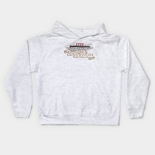 Cunard Kids Hoodie by MindsparkCreative